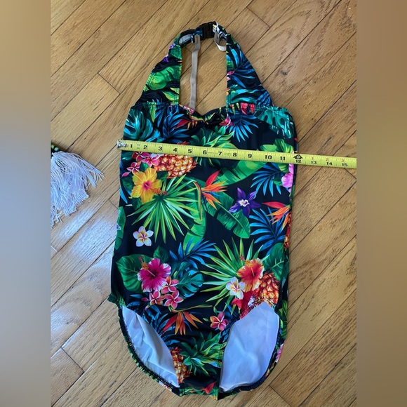 Dansco Halloween Dance Hawaiian Island Inspired 2 piece Costume Size Small - Picture 9 of 10